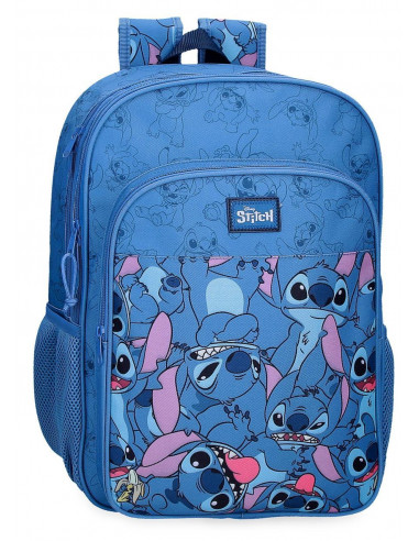 43824D2 ADAPT. BACKPACK  40CM 2C. HAPPY STITCH